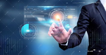 解锁未来 科技指纹背景图的免费下载与设计灵感